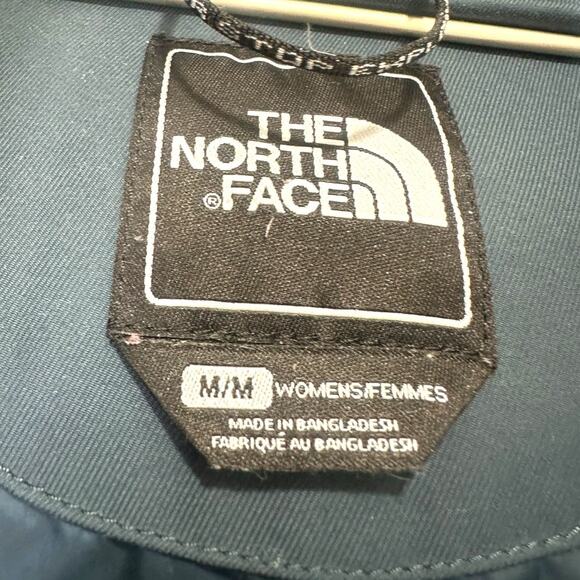 North Face Arctic Down HyVent Parka in Turquoise Size Medium - Picture 8 of 10